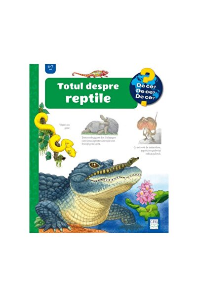 Editura Casa Όλα για τα ερπετά, Patricia Mennen, Anne Ebert