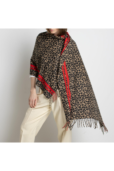 ElectraStore Animal Print Scarf