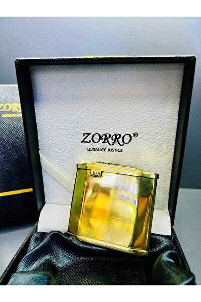 Zorro Eskitme Model Otomatik Ateşleme Pirinç Alaşım Benzinli Çakmak