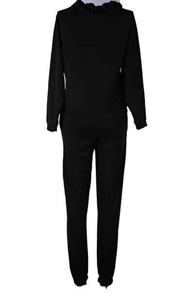 trender Set de îmbrăcăminte pentru femei negre 6499