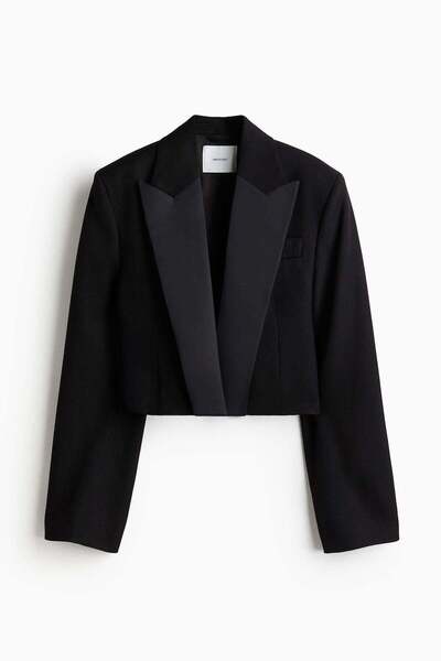 H&M Wool tuxedo blazer