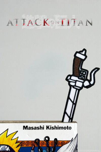 tredblock علامة كتاب هجوم العمالقة