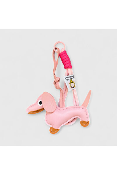 ElectraStore Breloc-Charm Geantă Pink Pup Parade