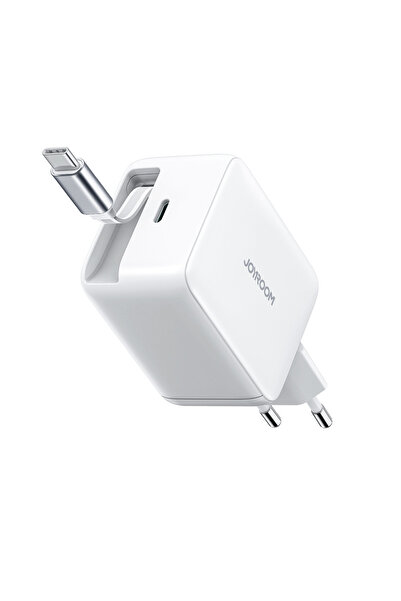 Joyroom 67W Fast Charger with Built-in Retractable Cable