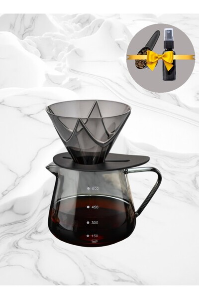 Your drinks طقم تقطير قهوة 02 اسود