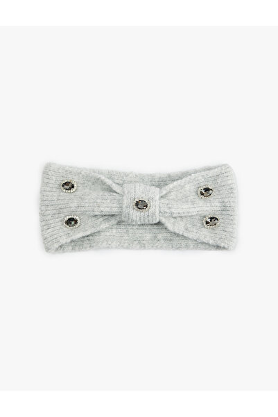 Koton cu pietre aplicate Bandă de păr tricotată