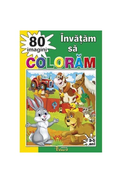 Edward Învățăm să colorăm 80 de imagini