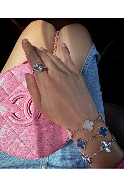 ElectraStore Set 3 Brățări Silver&Blue&White