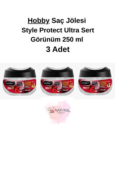 Hobby Saç Jölesi Style Protect Ultra Sert Görünüm 250 ml 3 ADET