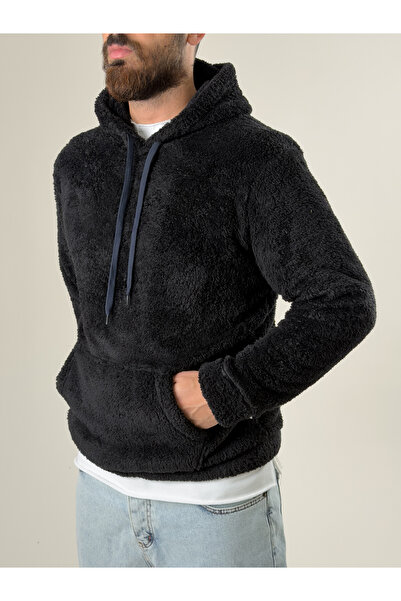 COCOPELLI Men's Hooded Ecru Plush Sweat Coc2591