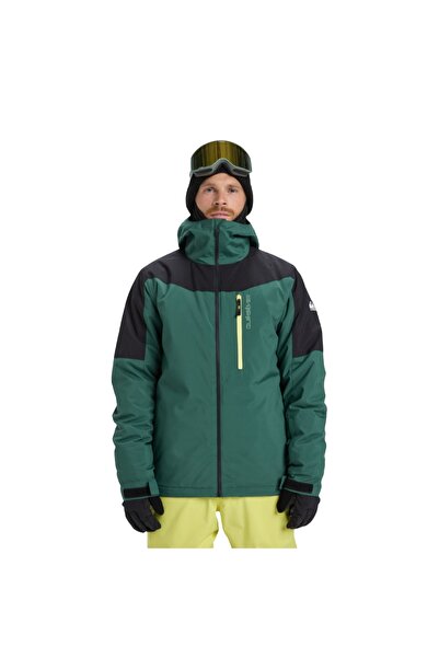 Quiksilver Titano Jk Erkek Yeşil Snowboard Ceketi ERKEK SNOWBOARD CEKETİ EQYT...