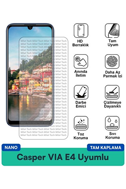 Milat Tech طبقة حماية للشاشة من كاسبر VIA E4 نانو، طبقة نانو رقيقة ومرنة عالي...