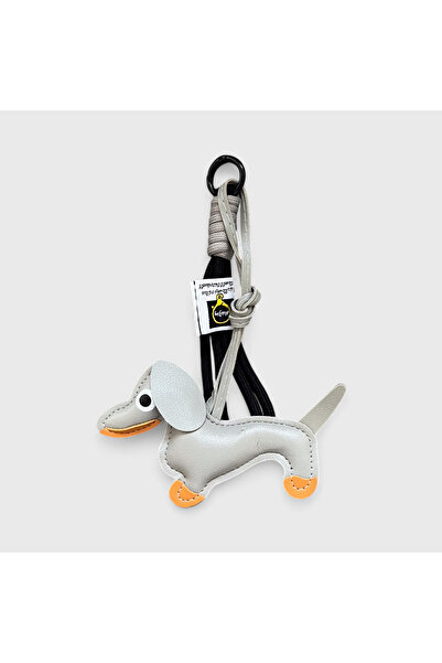 ElectraStore Breloc-Charm Geantă Grey Houndie