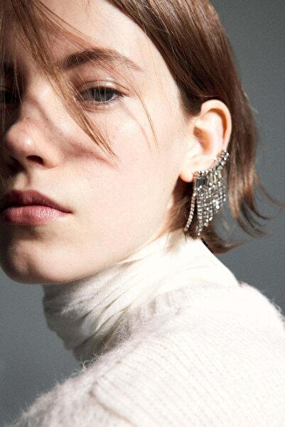 H&M Bow-detail knitted cardigan