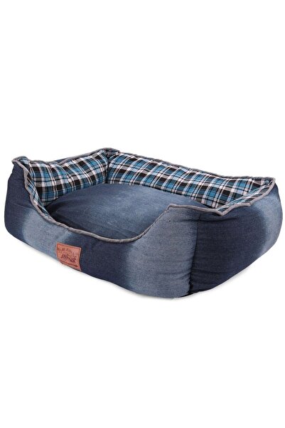 OEM Pat confortabil din denim pentru animale de companie cu pernă detașabilă ...