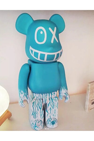 FOLİNZA Kaws Bearbrick Boyalı Figür Kaws Bear Brick Figür Büyük Boy 20CM