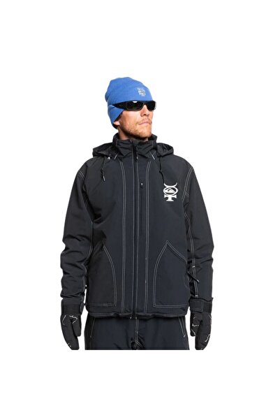 Quiksilver The Edge Jk Men's Black Snowboard Jacket Men's Snowboard Jacket Eqytj03504