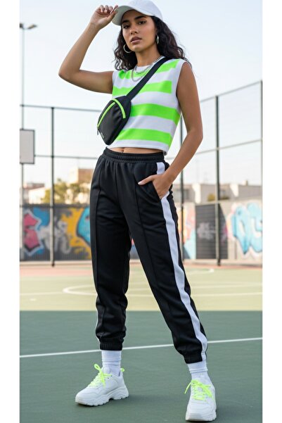 MODELİST TRIKO NEON RENKLİ CROP