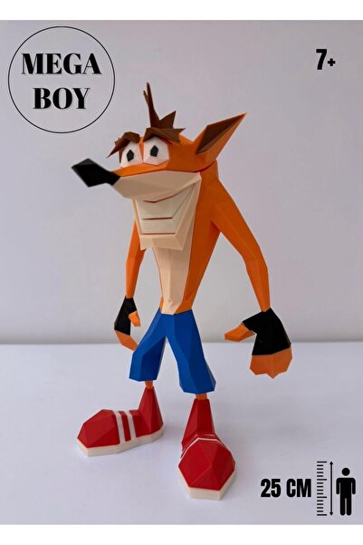 You Toys Crash Bandicoot Figure Toy Mega Size 25 cm (Age 7+)