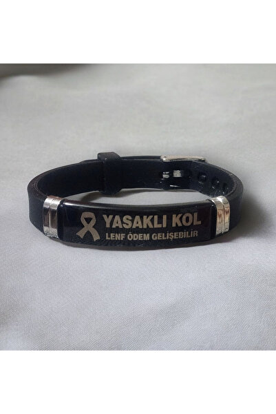 fırsatlar diyarı Meme K*nseri Farkındalık Bilekliği - Lenf Ödem Bilekliği - Y...