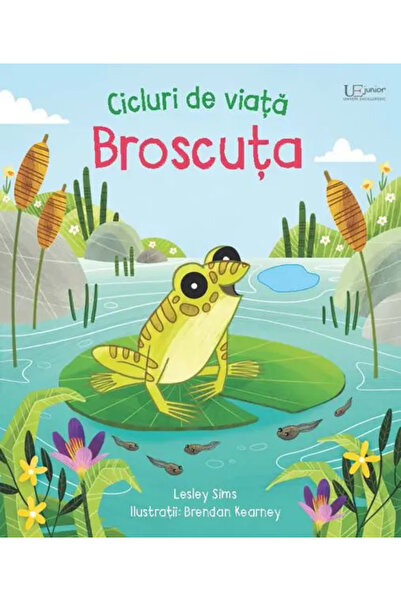 Univers Enciclopedic Junior Cicluri de viata. Broscuta (Usborne)
