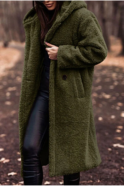 AndraRose Styles Minna down coat - Khaki