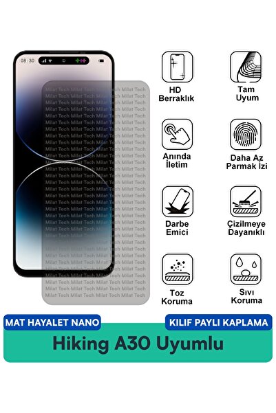 Milat Tech Hiking a30 matte ghost nano case compatible screen protector film ...