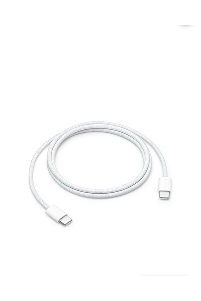 PUKAY 3.0a 2 Taraflı Type-c Uçlu Beyaz 1 Metre Şarj Kablosu Tüm Android ve İphone 15 Üstü Cihazlara Uyumlu