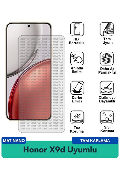 Milat Tech طبقة حماية للشاشة من Honor X9d Mat Nano مضادة للانعكاس ومتينة ولا ...