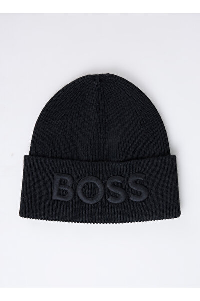 BOSS Siyah Erkek Bere Afox_R