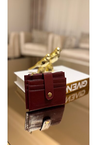 KAYA LUXE YENİ SEZON ÇITÇIT KAPAMALI PARLAK RUGAN CÜZDAN KARTLIK AKSESUAR