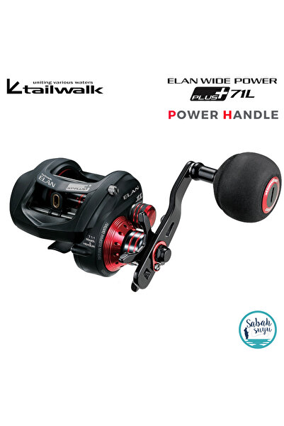 TAİLWALK Elan Widepower Plus 71L PH Çıkrık/Baitcasting Jig Olta Makinesi (Sol...