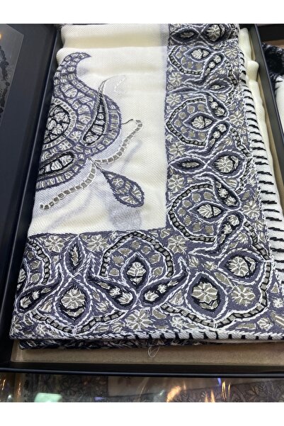 SH Genuine cashmere wool shawl shemagh