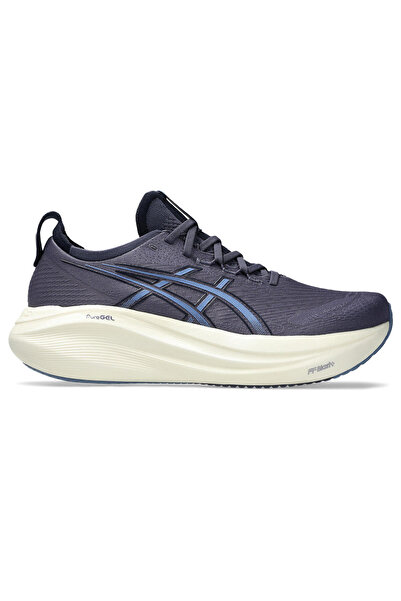 Asics GEL-NIMBUS 27 Erkek Gri Mavi Koşu Ayakkabısı 1011B958-500