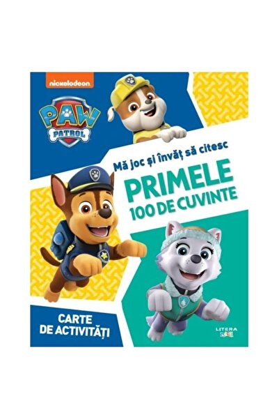 Litera Patrula catelusilor. Ma joc si invat sa citesc. Primele 100 de cuvinte