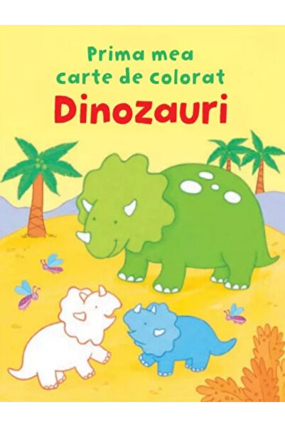 OEM Dinozauri. Prima mea carte de colorat