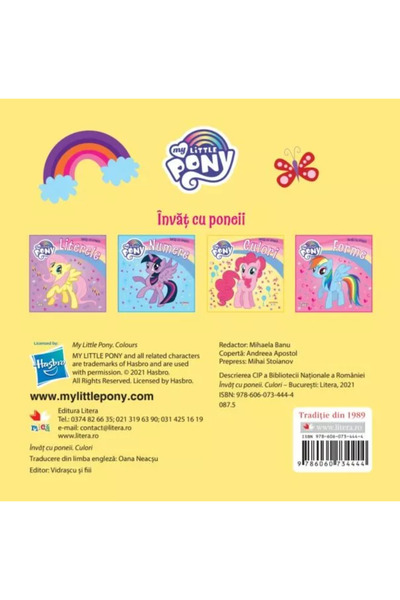 MY LITTLE PONY . Learn with ponies. Colors