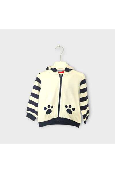 MAYORAL Baby Hoodie - Tiger Design