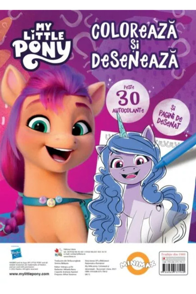MY LITTLE PONY . Color and draw