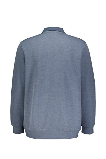 SÜVARİ Ανδρικό φούτερ Polo Neck V Placket SW2013700021