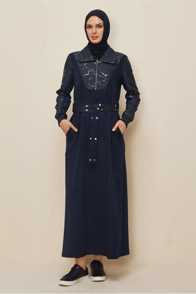 Alvina Belted Tracksuit Dress 46002