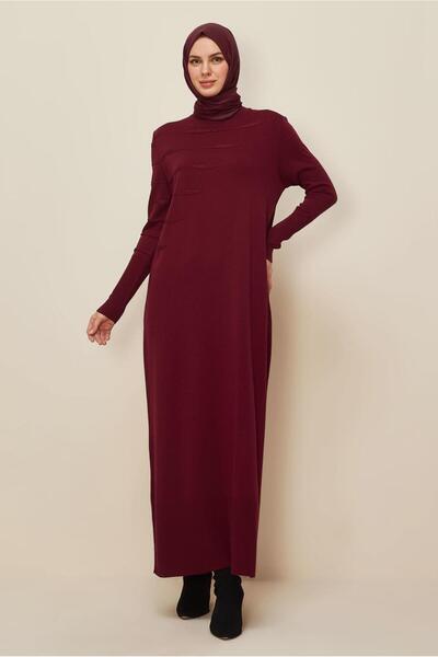 Alvina Pul Embroidered Knitwear Dress 45822