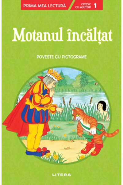 OEM Motanul încălțat. Poveste cu pictograme. Citesc cu ajutor (Nivelul 1)