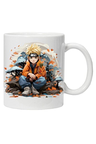 CRD PRINT Cană personalizată „Naruto”, CRD PRINT, 330 ml, albă