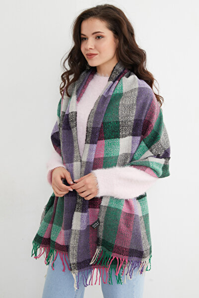 Fulla Moda Σάλι με καρό σχέδιο με απαλή υφή