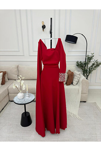 ELHAM FASHION Barbie stretch evening dress