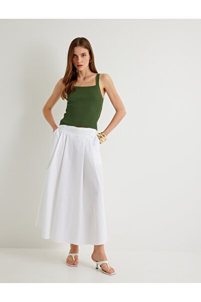 Koton Thick Strap Knit Top