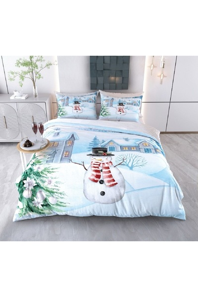 Romans New Year Themed 3D Printed Double Duvet Cover Set - Model 2098