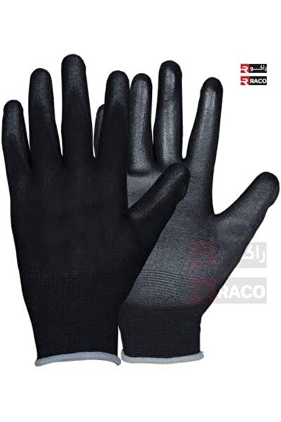 Raco Black Grip Glove - Antistatic, Elastic, Micropure Structure