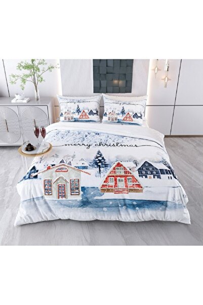 Romans New Year Themed 3D Printed Double Duvet Cover Set - Model 2095